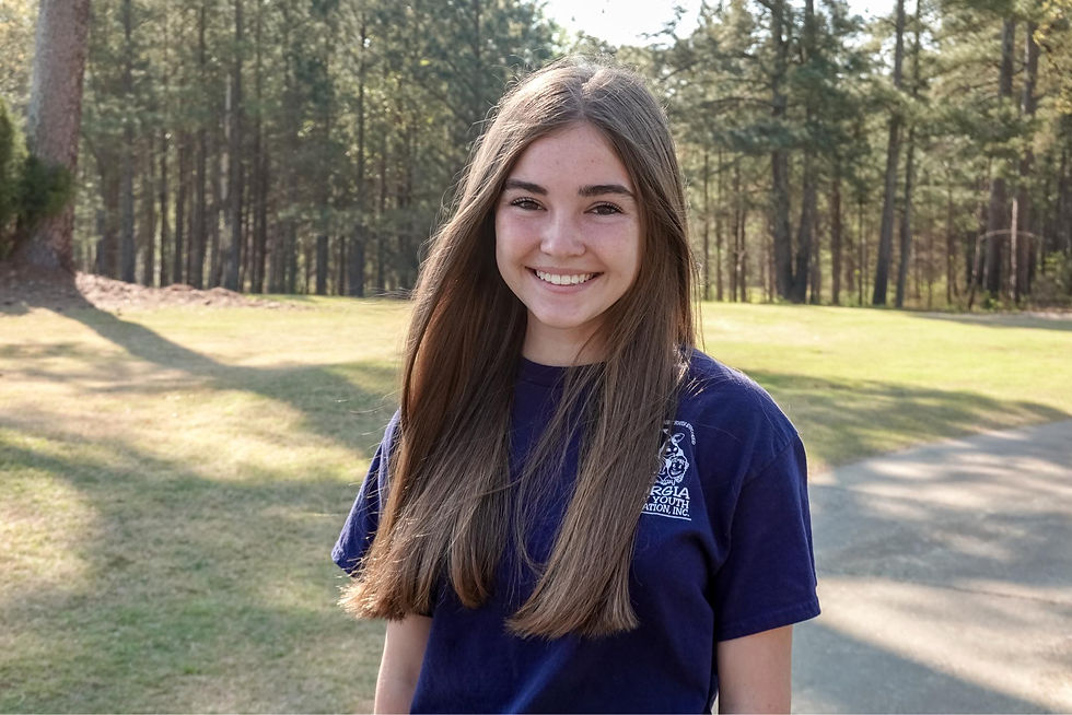Anna Sneed - Jones County 4-H - Georgia Dairy Youth Foundation Vice President - Georgia 4-H dairy industry