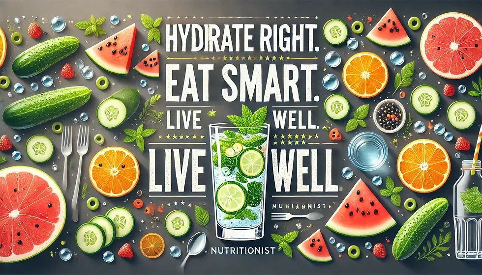 Hydration Hacks for a Healthy Summer: Expert Tips from Dietitians