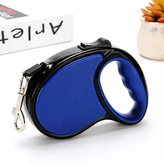 Thumbnail: 3M/5M Retractable Dog Leash for Small/Medium Dogs & Cats, Outdoor Pet Leash
