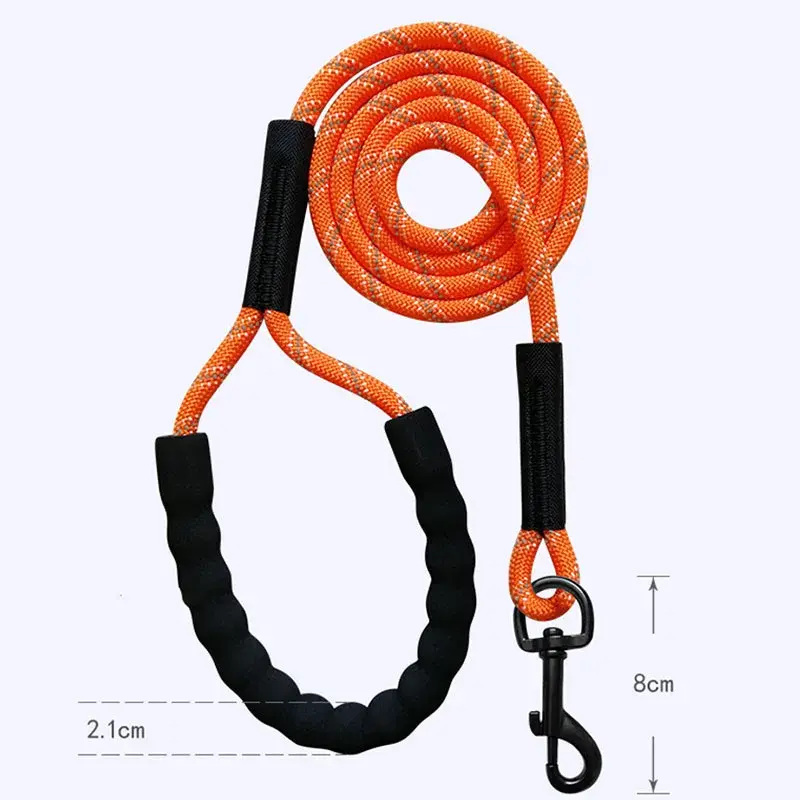 Thumbnail: Reflective Dog Leash for Small, Medium & Large Dogs – 2m-20m Lengths