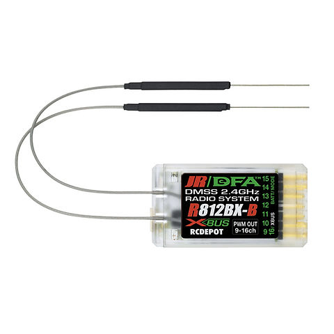 R/C飛行機用受信機 RG812BX-B 2K RG812BX-B(9ch-16ch) 2K | JR PROPO