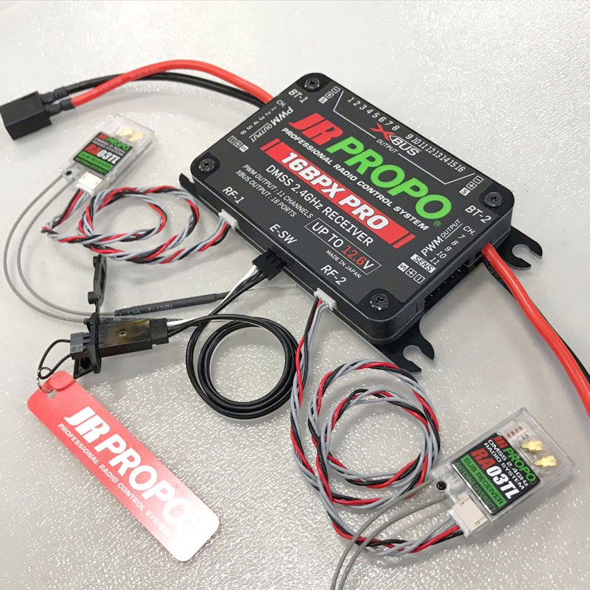 16BPX PRO – DMSS PWM11ch+XBUS16 RECEIVER 2K
