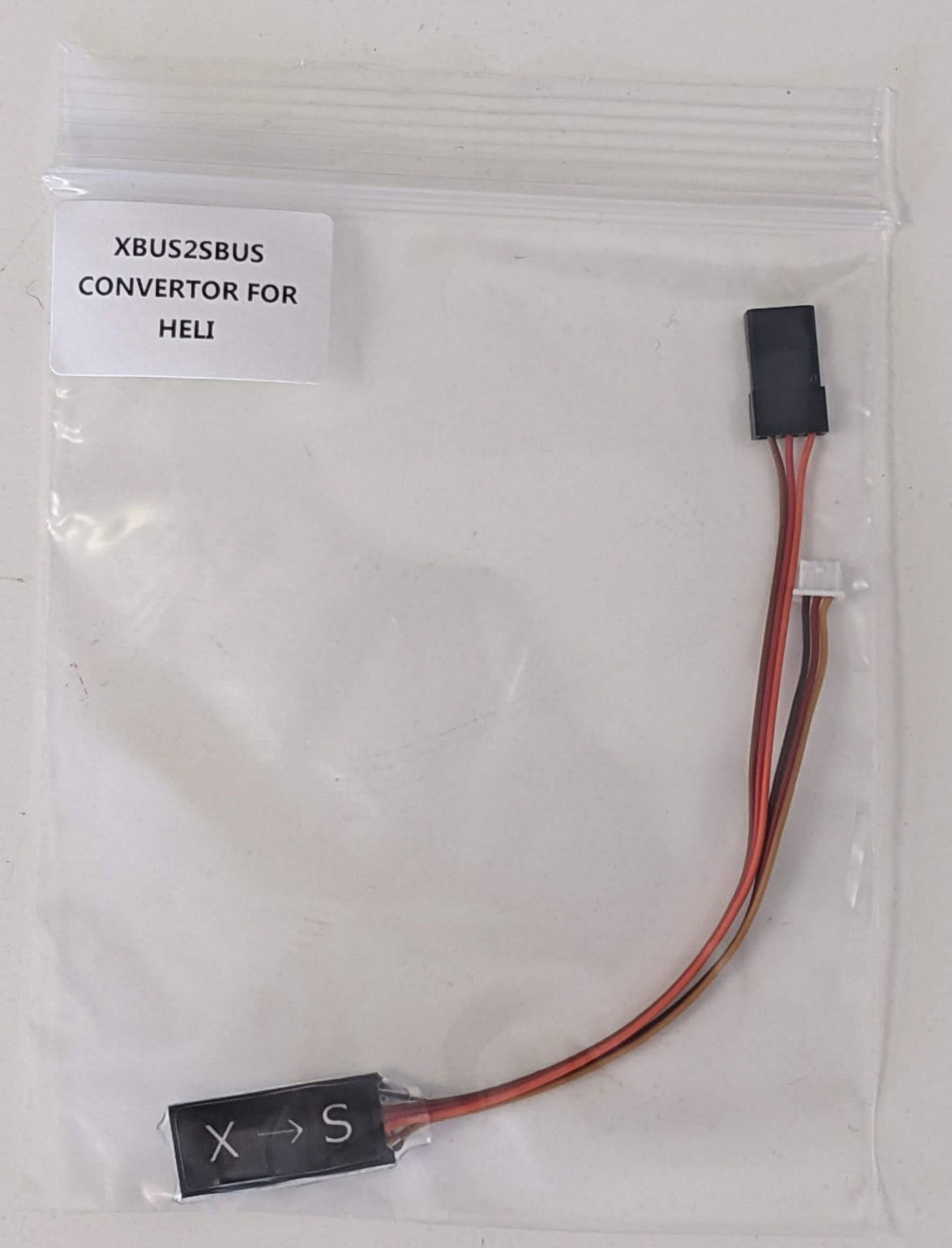 BUS Changer converter for Helicopter (X Bus(JR)→S Bus(Futaba))