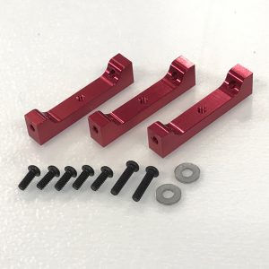 61881　METAL BOTTOM PLATE ADAPTER -RED-
