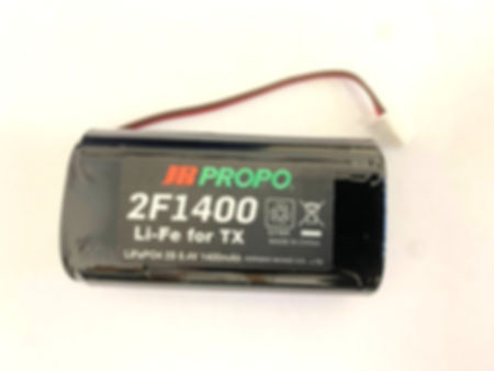 4153 Transmitter BATTERY LI-FE 1400MAH 2F1400, T14, T44, XG8, XG11, XG14