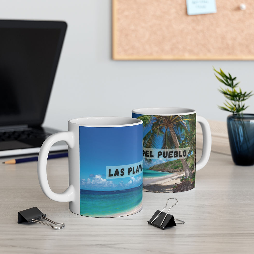 Thumbnail: Las Playas Son Del Pueblo Mug 11oz