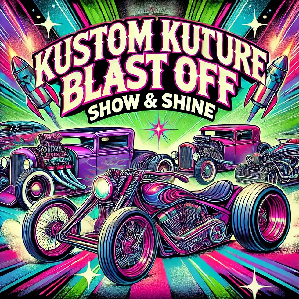 KUSTOM KULTURE 25 - We are hosting KKBO's Show and Shine!