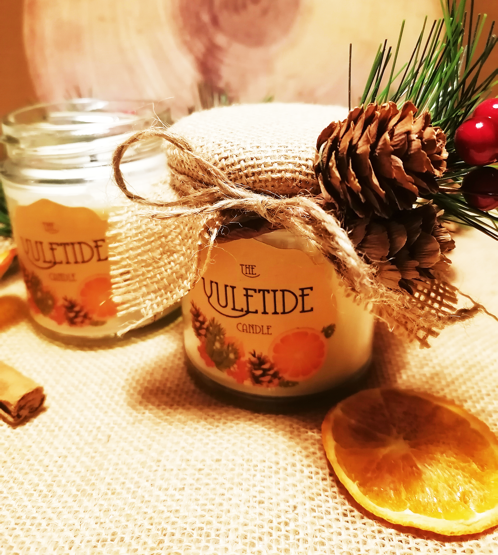 Yuletide Candle