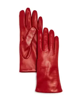 Bloomingdale's Cashmere-Lined Leather Gloves - 100% Exclusive