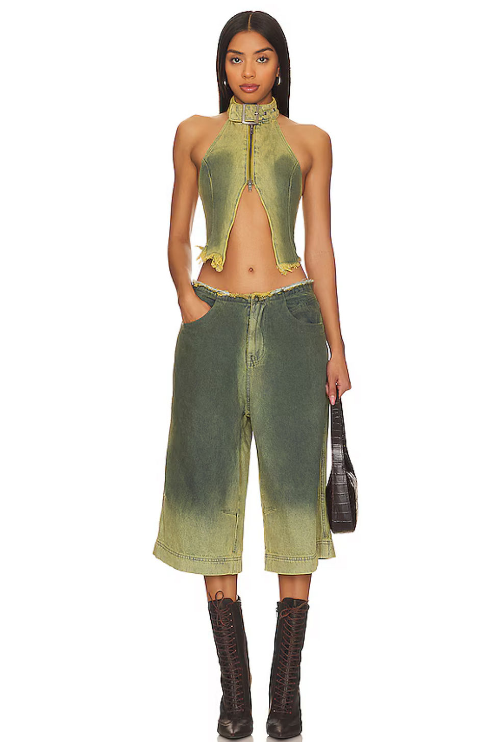 Jaded London Denim Jort 