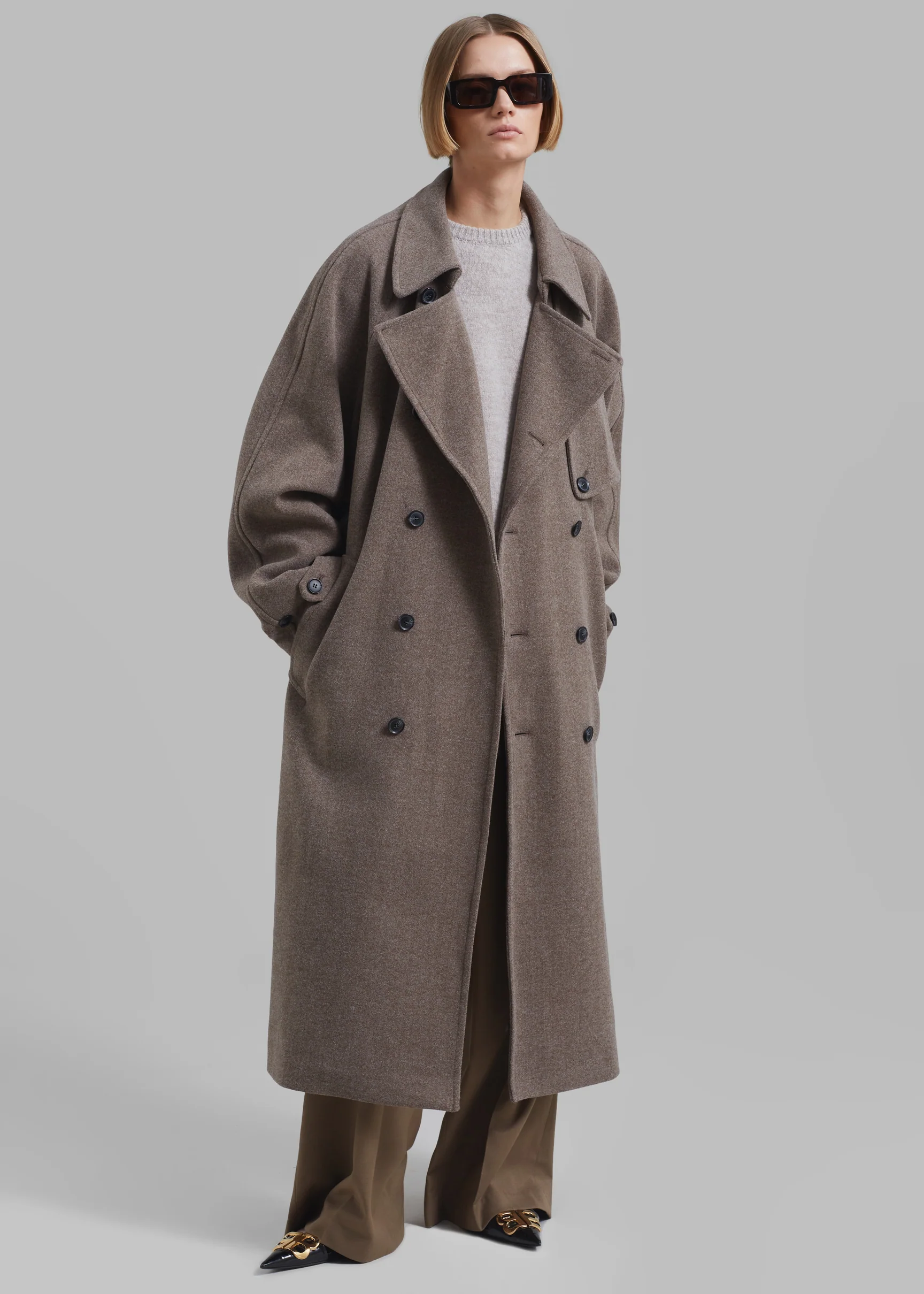 The Frankie Shop Salem Trench Coat