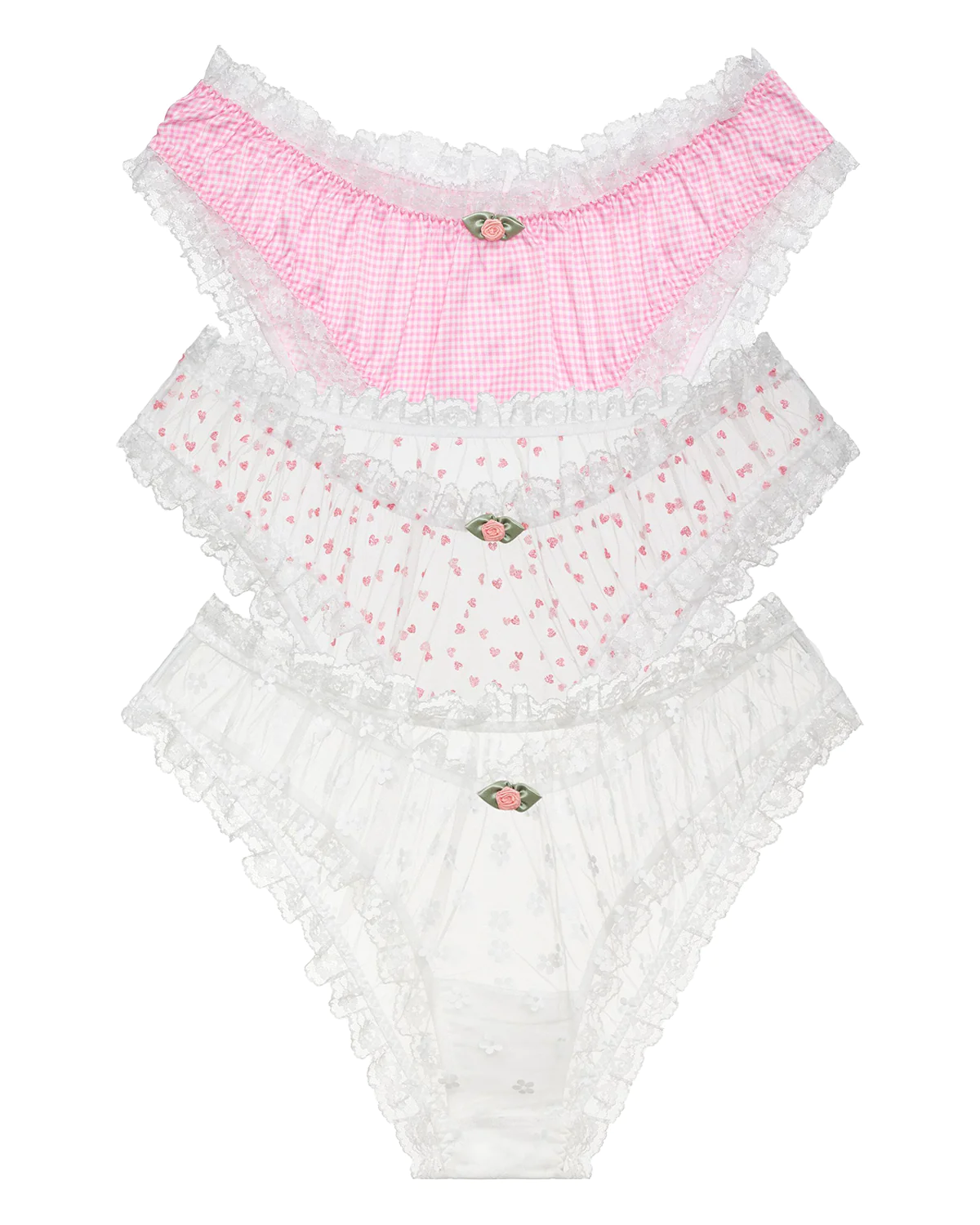 3 Piece Panty Pack from For Love and Lemons
