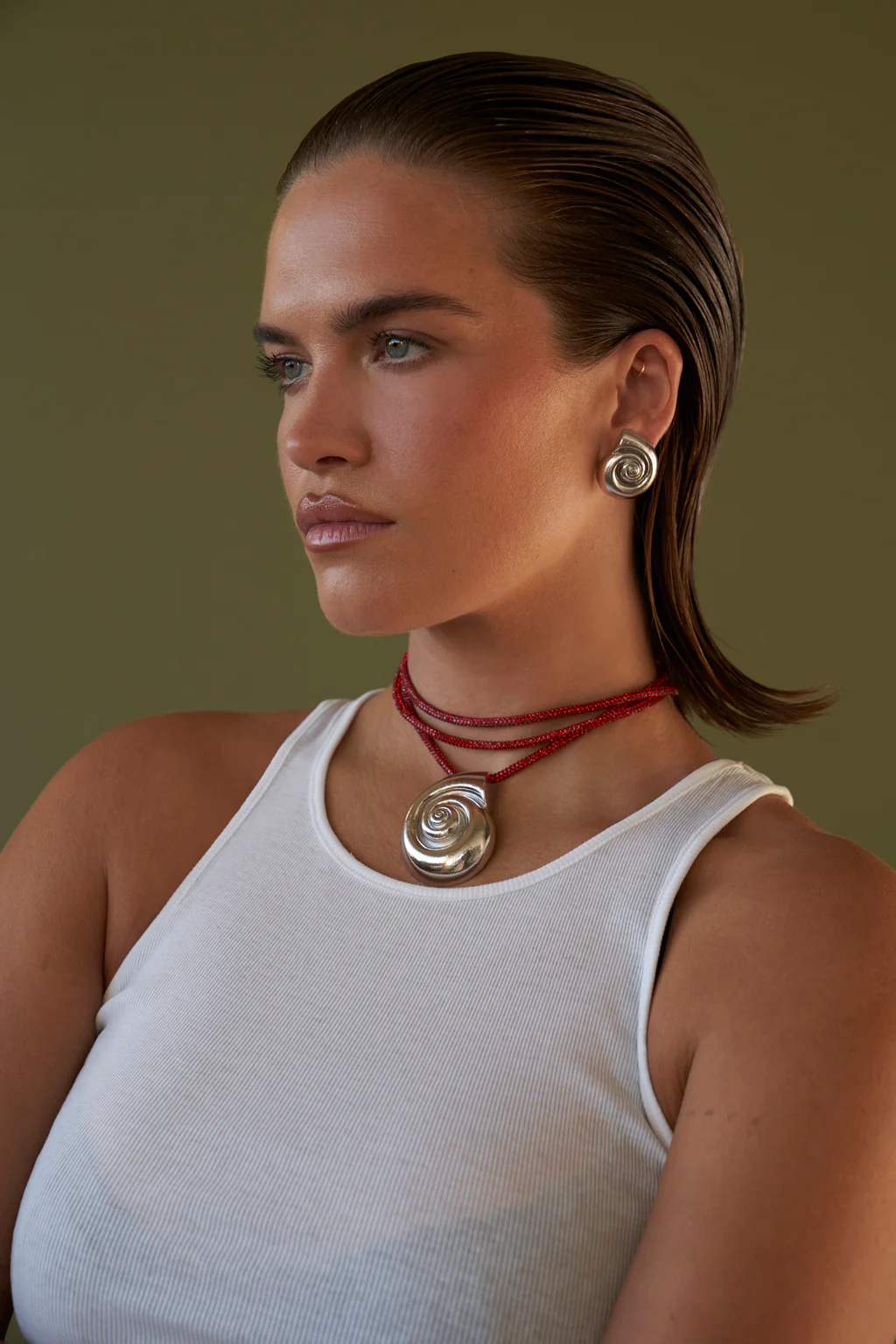 Lili Claspe SMALL LA MER EARRINGS