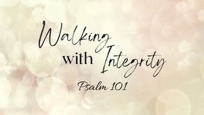 Walking with Integrity