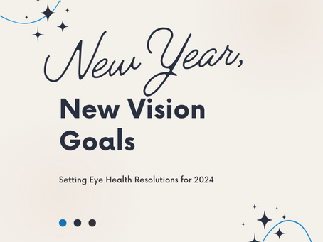 New Year, New Vision Goals: Setting Eye Health Resolutions for 2024