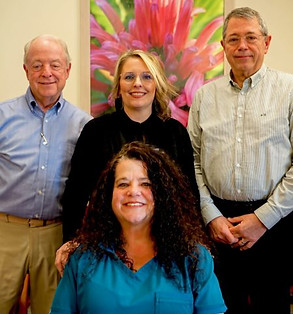 From left to right: Rick Dawson, Dr. Shonda Wood, Larry Dawson and Tina Erwin.Â