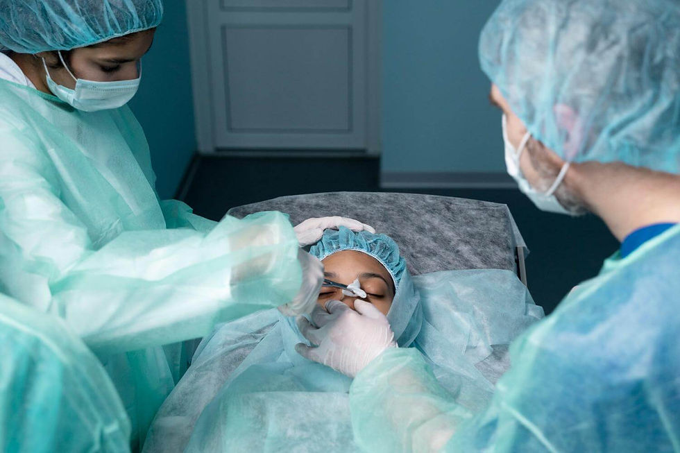 Eye-surgery-to-remove-chalazion