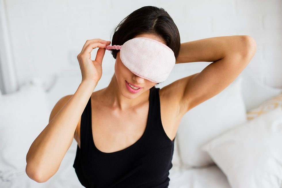 Warm compress applied to eye to treat a stye