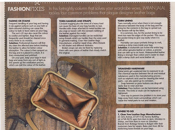 Fashion Fixes - Urban (Straits Times)