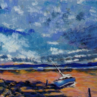 PF08 - Lone Boat in Bosham        - Pastel - £135 - H44 x W39_edited_edited.jpg