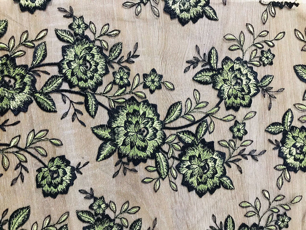 Velo Bordado linea deluxe ideal para vestidos de fiesta y novias