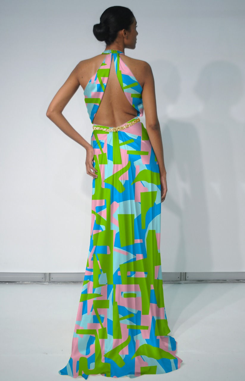 Miniatura: Seda italiana ideal para blusas, faldas, kimonos y pantalones
