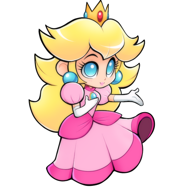 Peach - Sticker