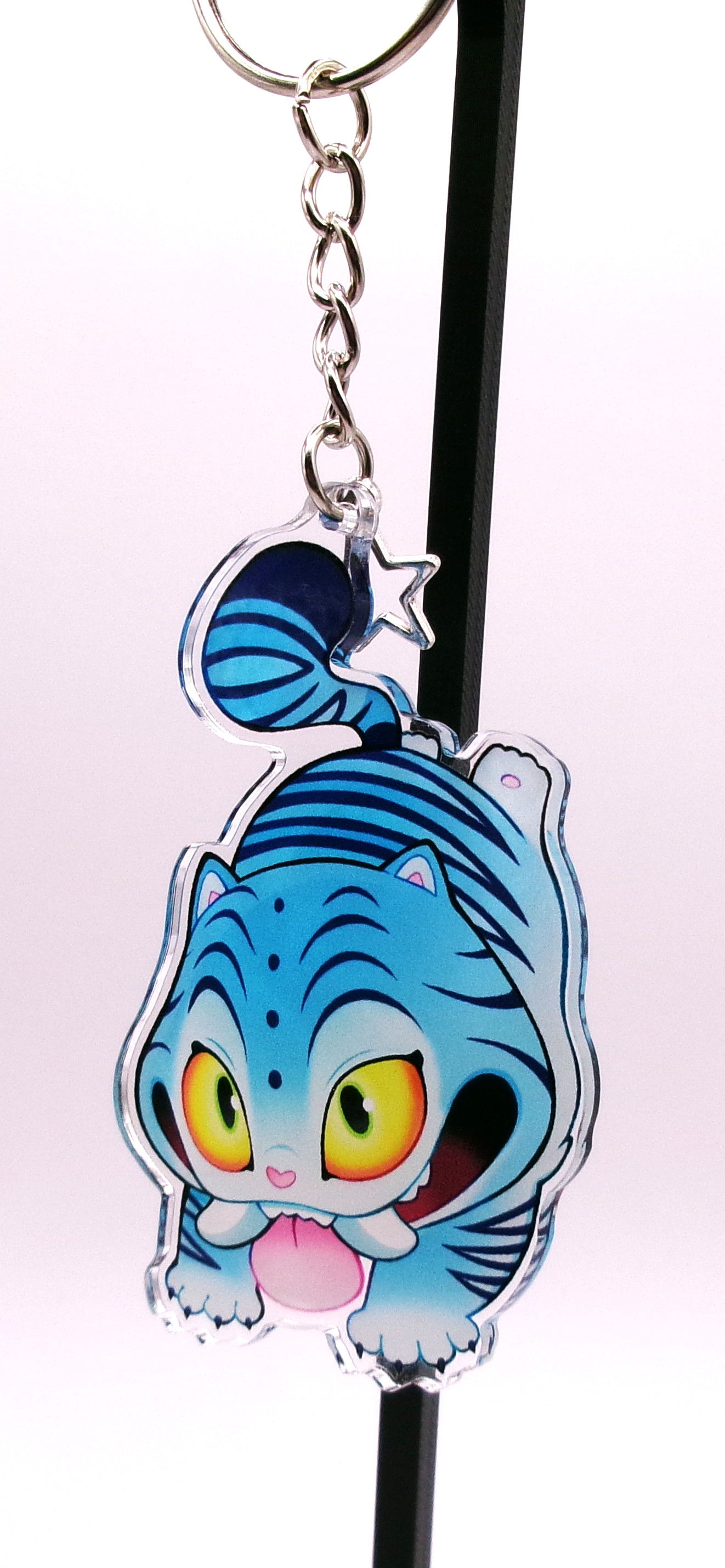 Derpy the Tiger - Acrylic Charm