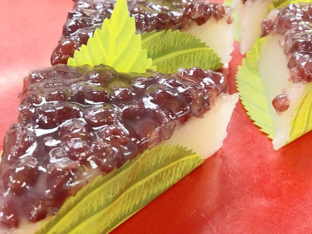 6月の和菓子水無月