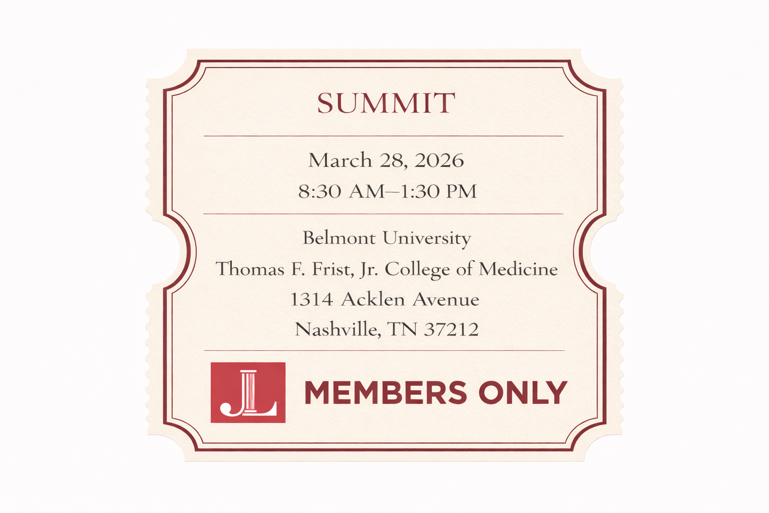 Junior League Member All-Day Summit! Ticket