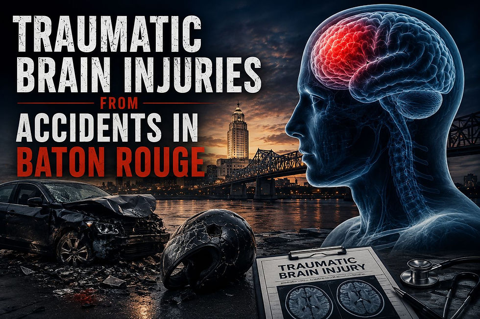 Traumatic Brain Injuries From Accidents in Baton Rouge
