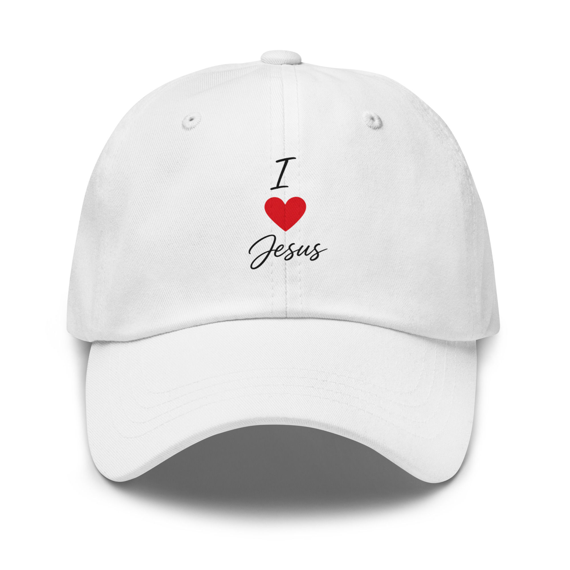 I Love Jesus Dad hat no logo