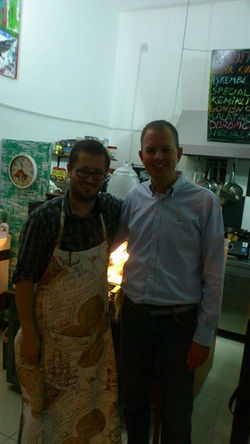 Mr Vincent Jonkers & Ryo Ottoman Chef