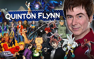 Quinton Flynn is Raiden in Metal Gear Solid, Silver the Hedgehog in Sonic games