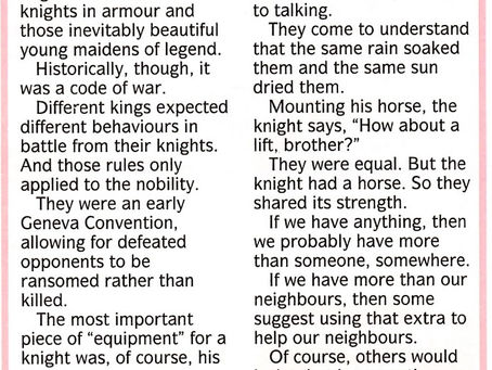 IS CHIVALRY DEAD? THE PEOPLE'S FRIEND 23 06 21