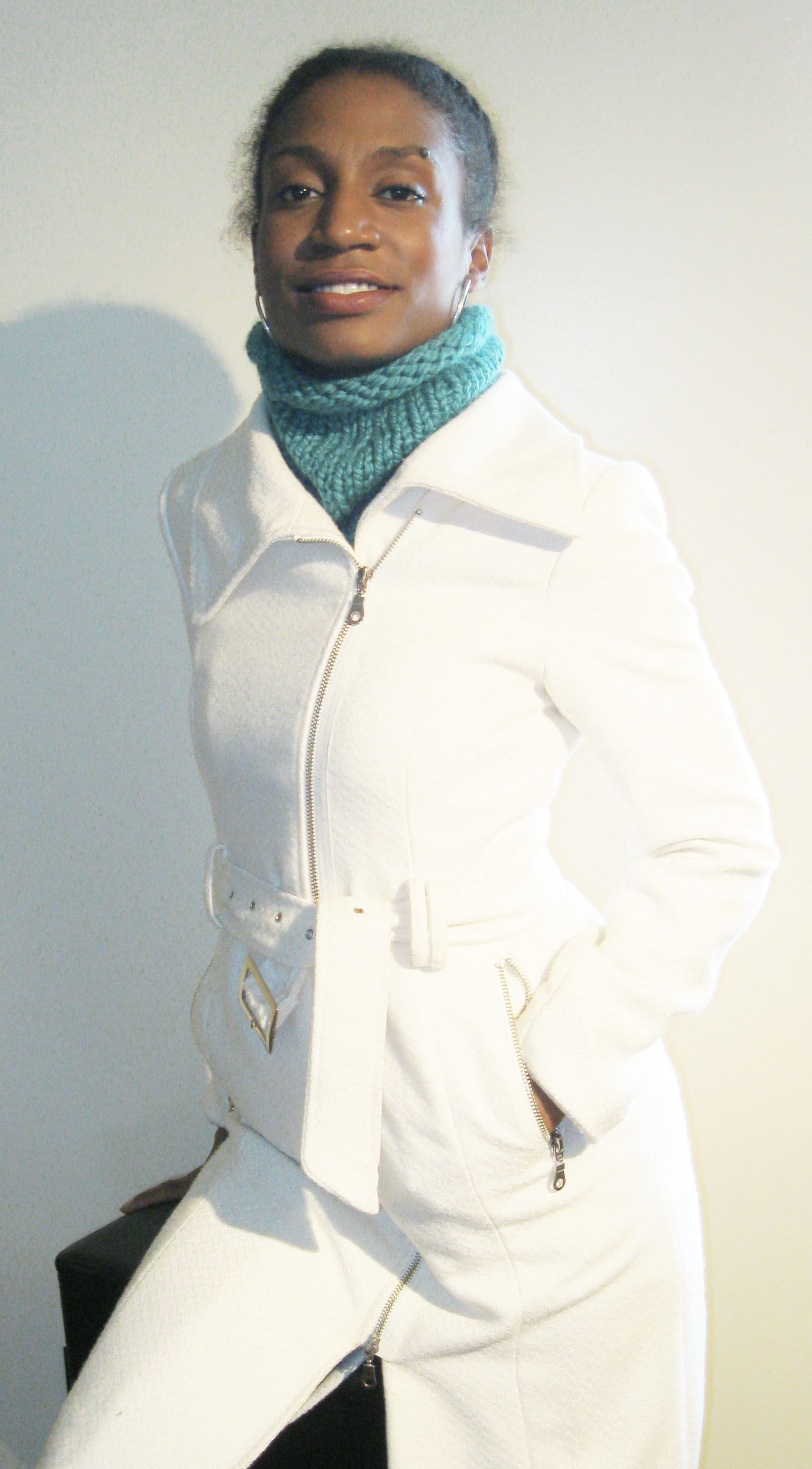 Roll Cowl - Hand Knitted