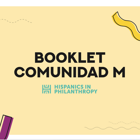 Booklet Comunidad M