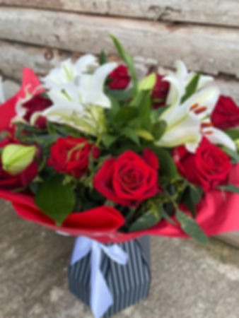 Roses and Lilly bouquet 