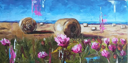 Peinture de paysage par Annette Cormier artiste peintre