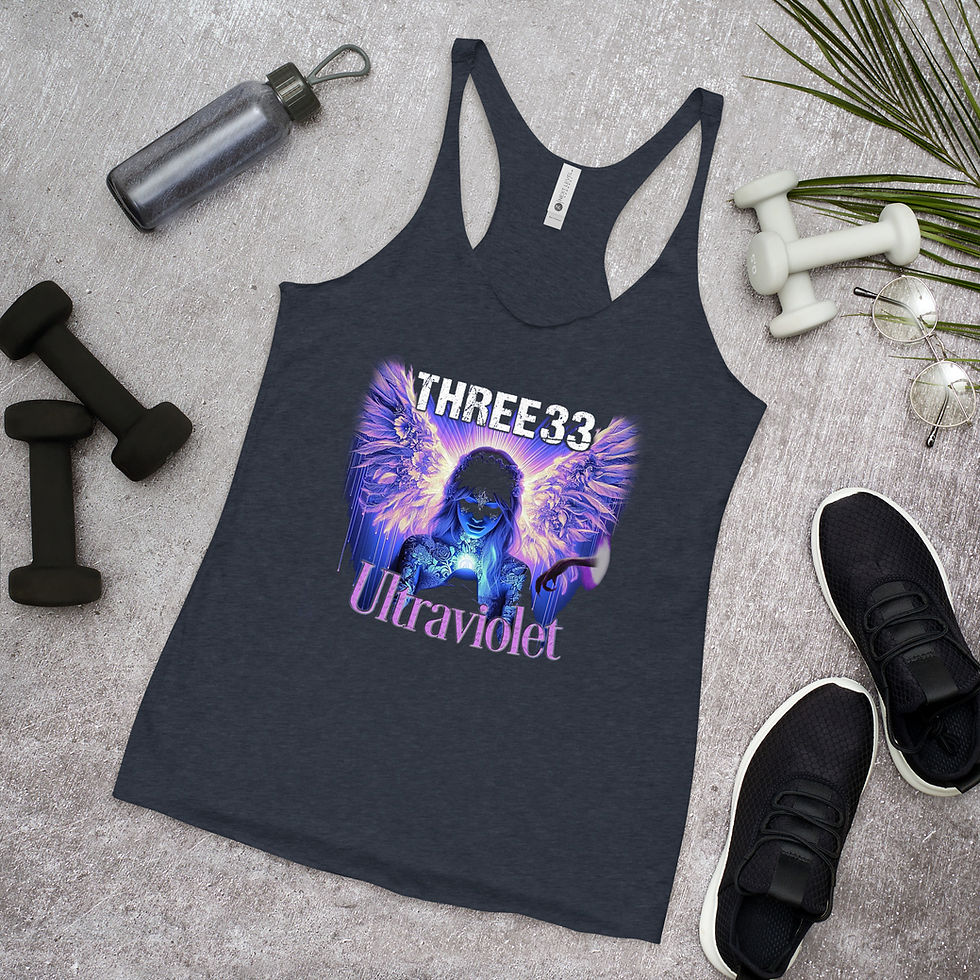 Thumbnail: THREE33 Ultraviolet Women's Racerback Tank