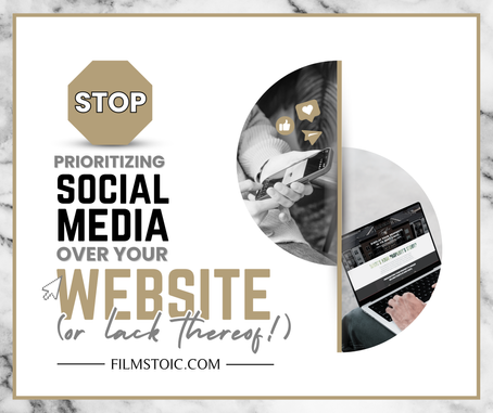 Stop Prioritizing Social Media Over Your Website (or Lack Thereof!)