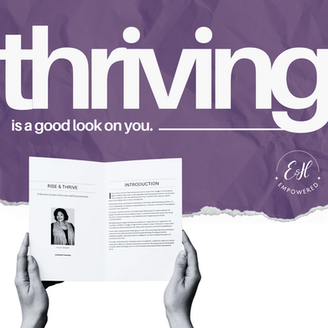 Unleash Your Potential with My New eBook/Workbook | Rise and Thrive: A Woman's Guide to Success and Empowerment