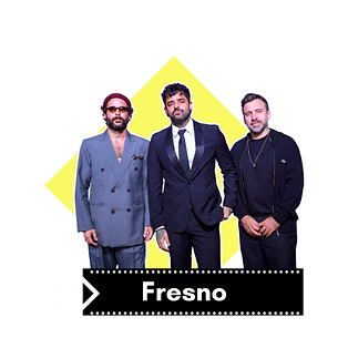 Fresno — banda de rock nacional com sucessos marcantes | Disponível para contratação de shows, festivais e eventos corporativos pela Palco de Artistas.