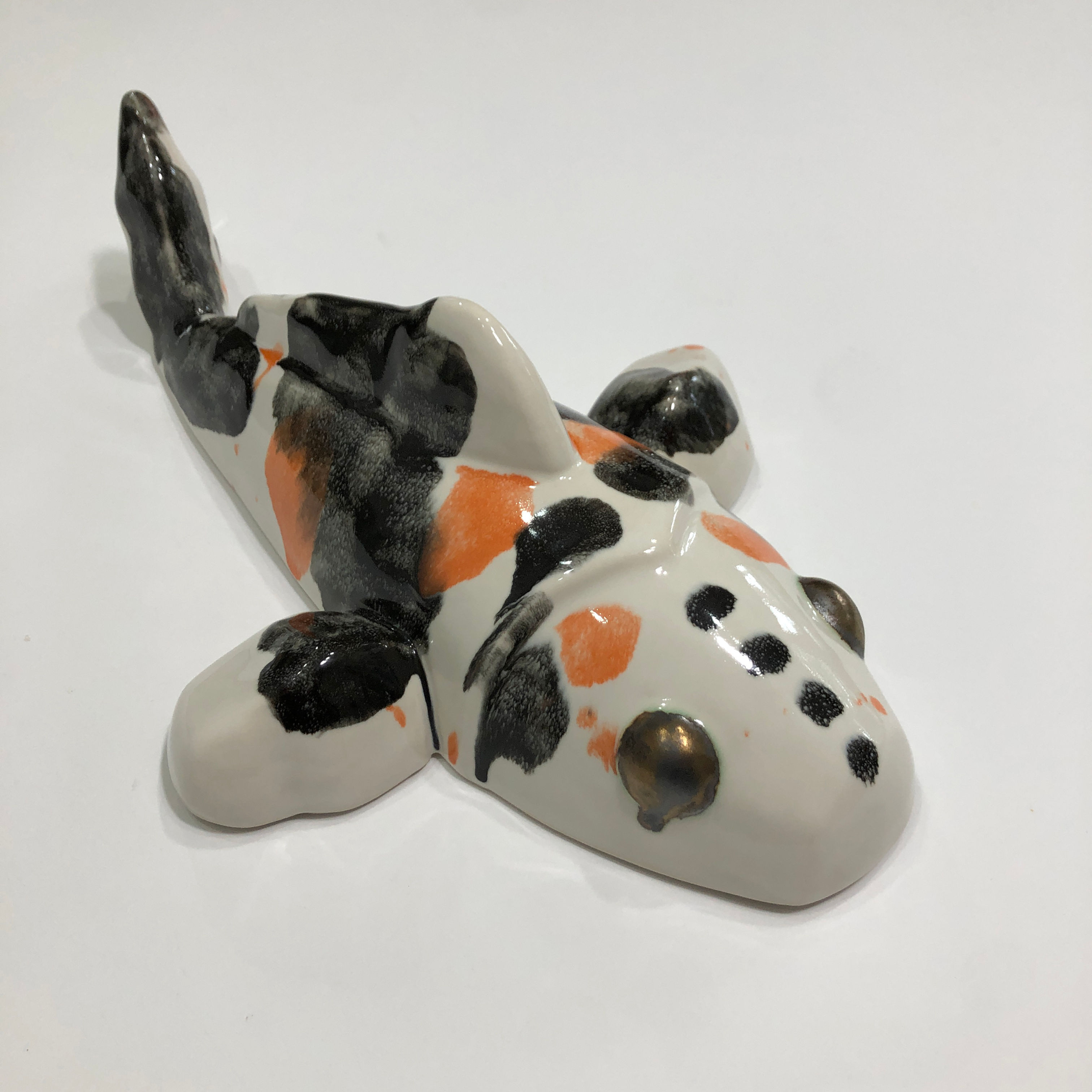 Candy Koi- Black & Orange