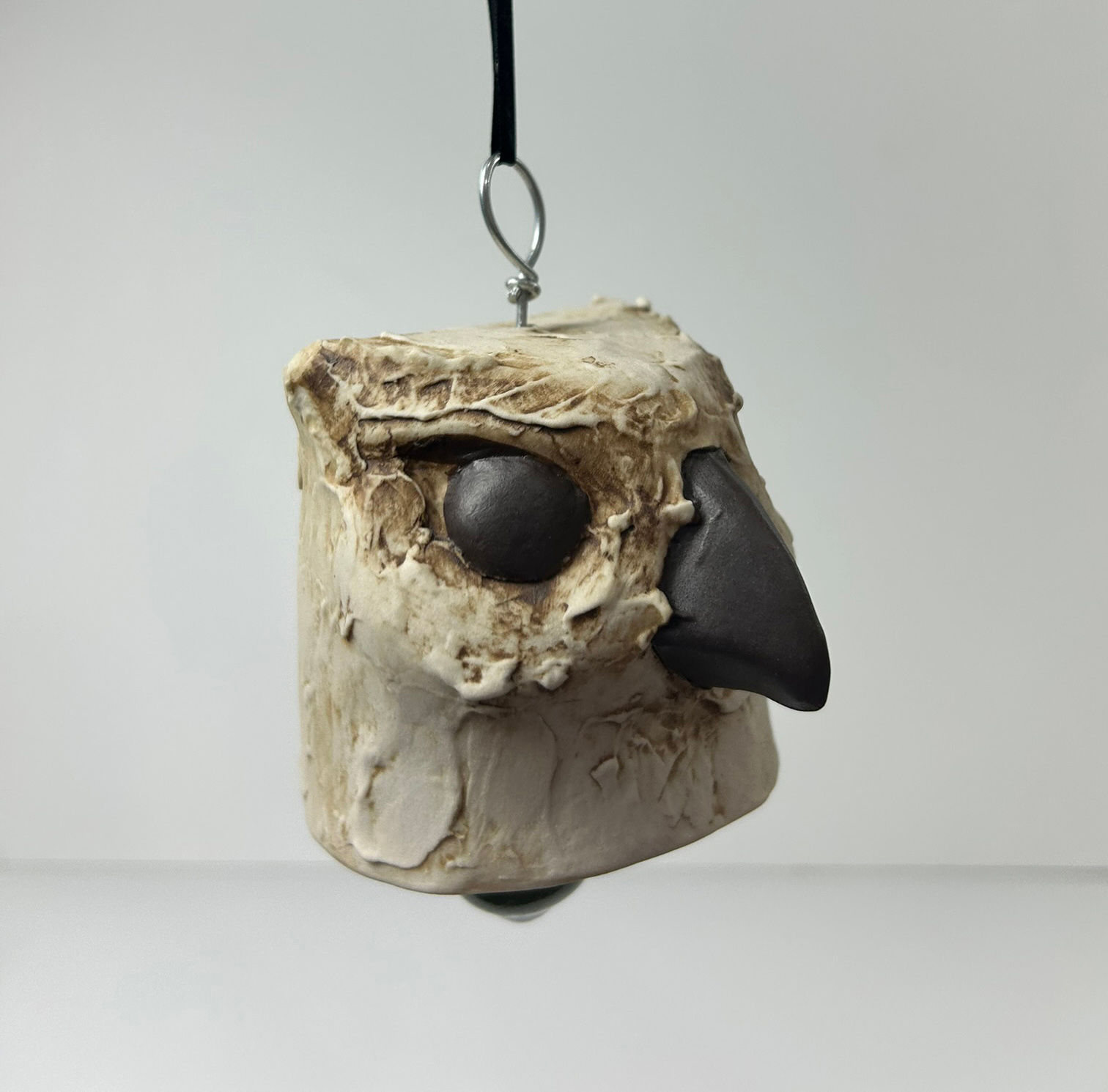 Textured Owl Head Bell