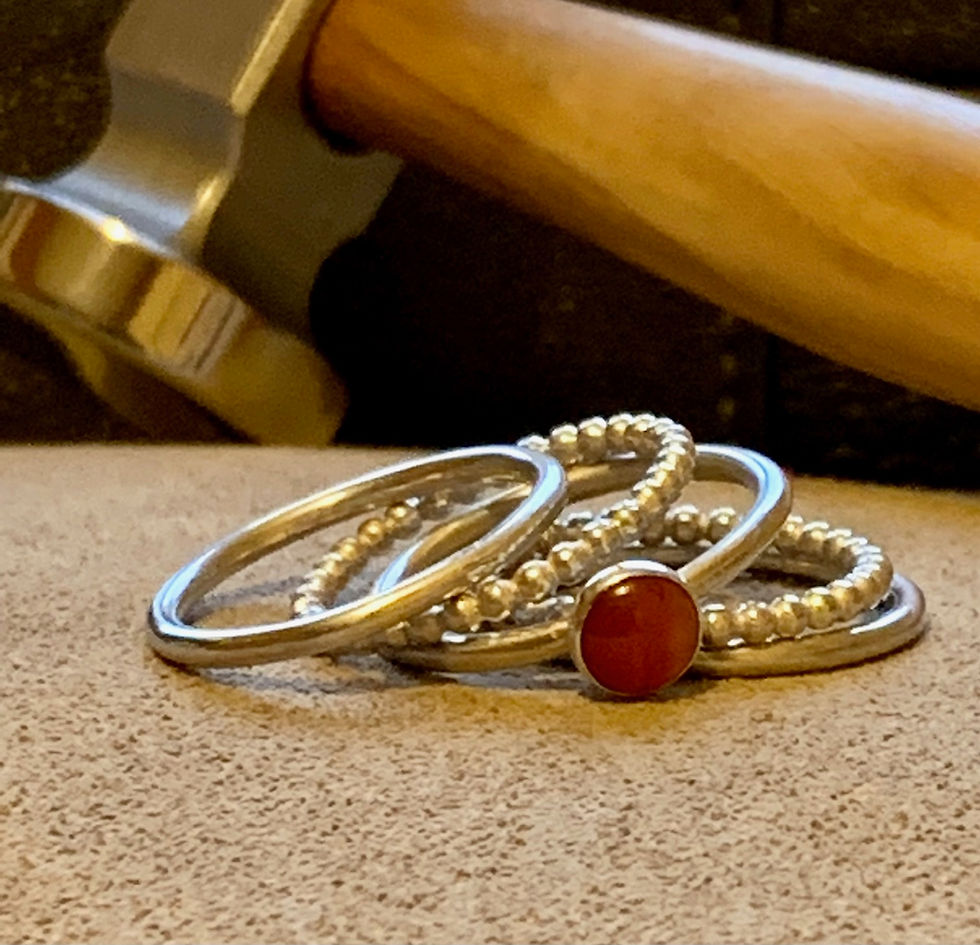 Thumbnail: Tangerine Dream - Stacking Ring Set