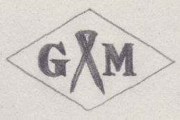 French Maker's Mark
NAME: Gabriel Mazaudier INITIALS: G M SYMBOL: Compass DATES: 1926 - SPECIALITY: Jeweller PLACE: 4 rue Chapon, Paris, France