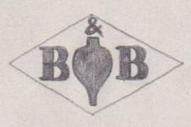French Maker's Mark
NAME: Benoist & Barbé INITIALS: B & B SYMBOL: Fishing float DATES: 1912 - 1912 SPECIALITY: Jeweller PLACE: 20 rue Cadet, Paris, France