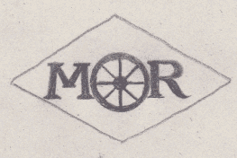 French Maker's Mark
NAME: Maurice Rouby INITIALS: M R SYMBOL: Wheel DATES: 1931 - SPECIALITY: Jeweller PLACE: 5 rue Oberkampf, Paris, France
