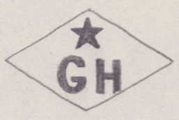 French Maker's Mark
NAME: Georges Huchery INITIALS: G H SYMBOL: Star DATES: 1903 - SPECIALITY: Silversmith PLACE: 206 boulevard Voltaire, Paris, France